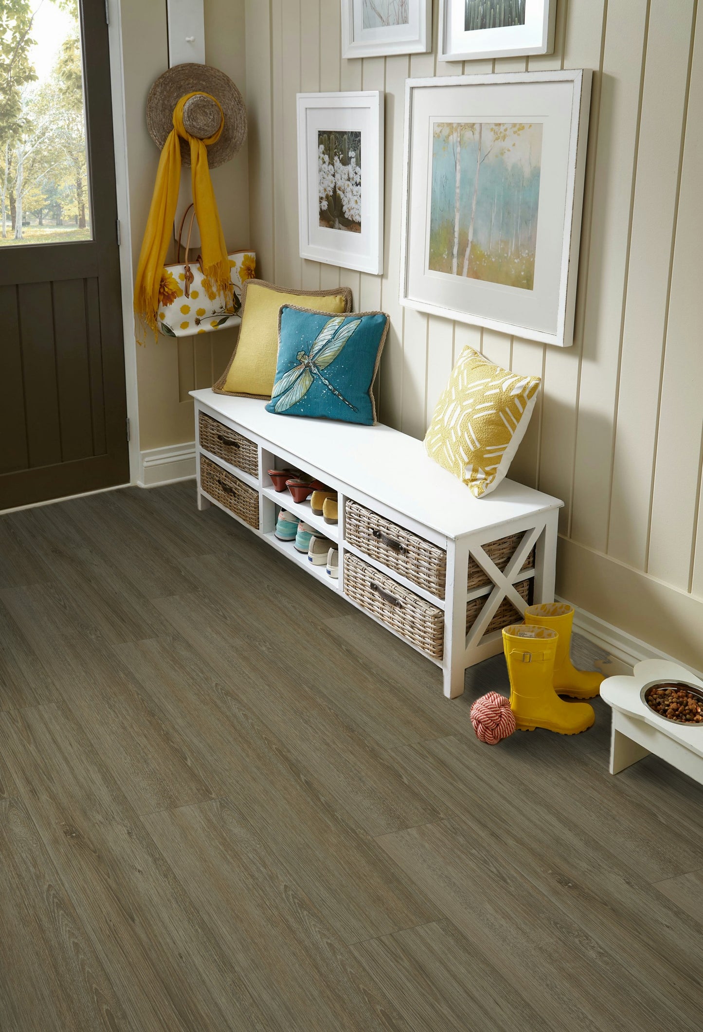 5mm Thick Rigid Core Vinyl Plank Flooring 7.87 in. Width x 60 in. Length (32.81 sq. ft. per box) - Lake House - Sample