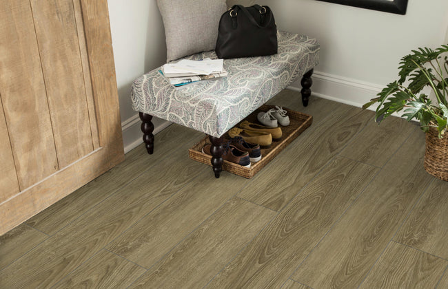 5mm Thick Rigid Core Vinyl Plank Flooring 7.87 in. Width x 60 in. Length (32.81 sq. ft. per box) - Lone Mountain