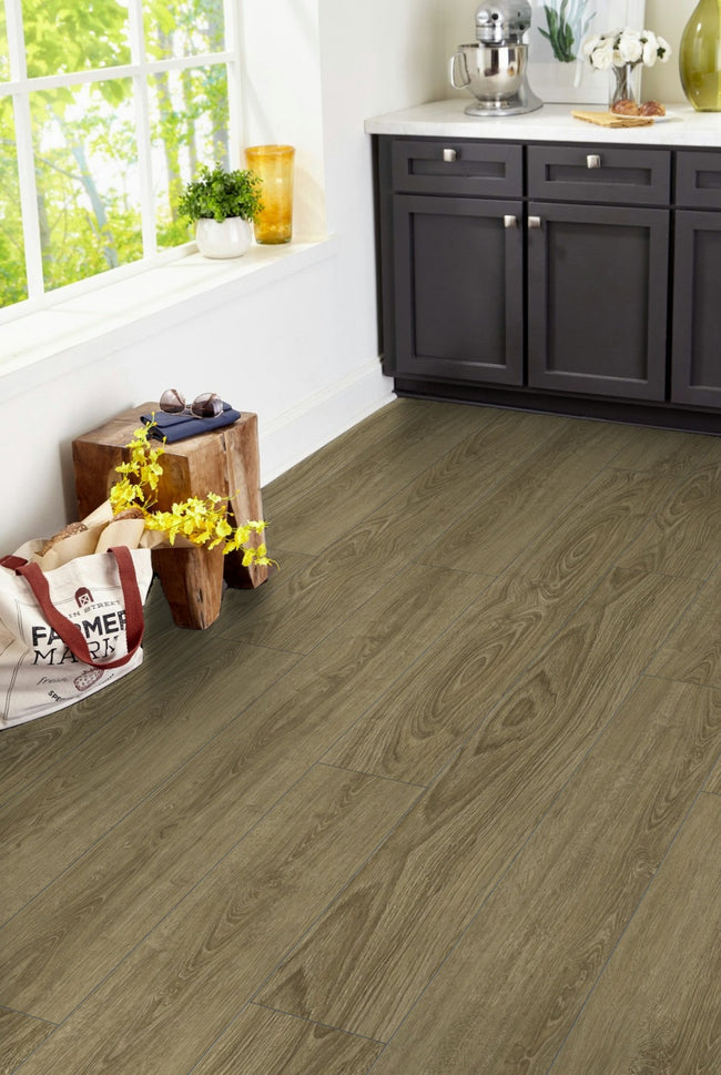 5mm Thick Rigid Core Vinyl Plank Flooring 7.87 in. Width x 60 in. Length (32.81 sq. ft. per box) - Lone Mountain - Sample